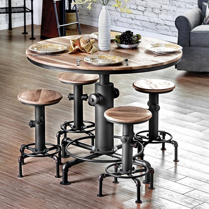 Foskey 5PC Counter Height Dining Set