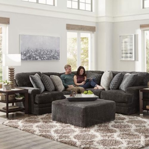Mammoth Smoke Sectional - Discount Furniture at the Furniture Shack in Portland OR