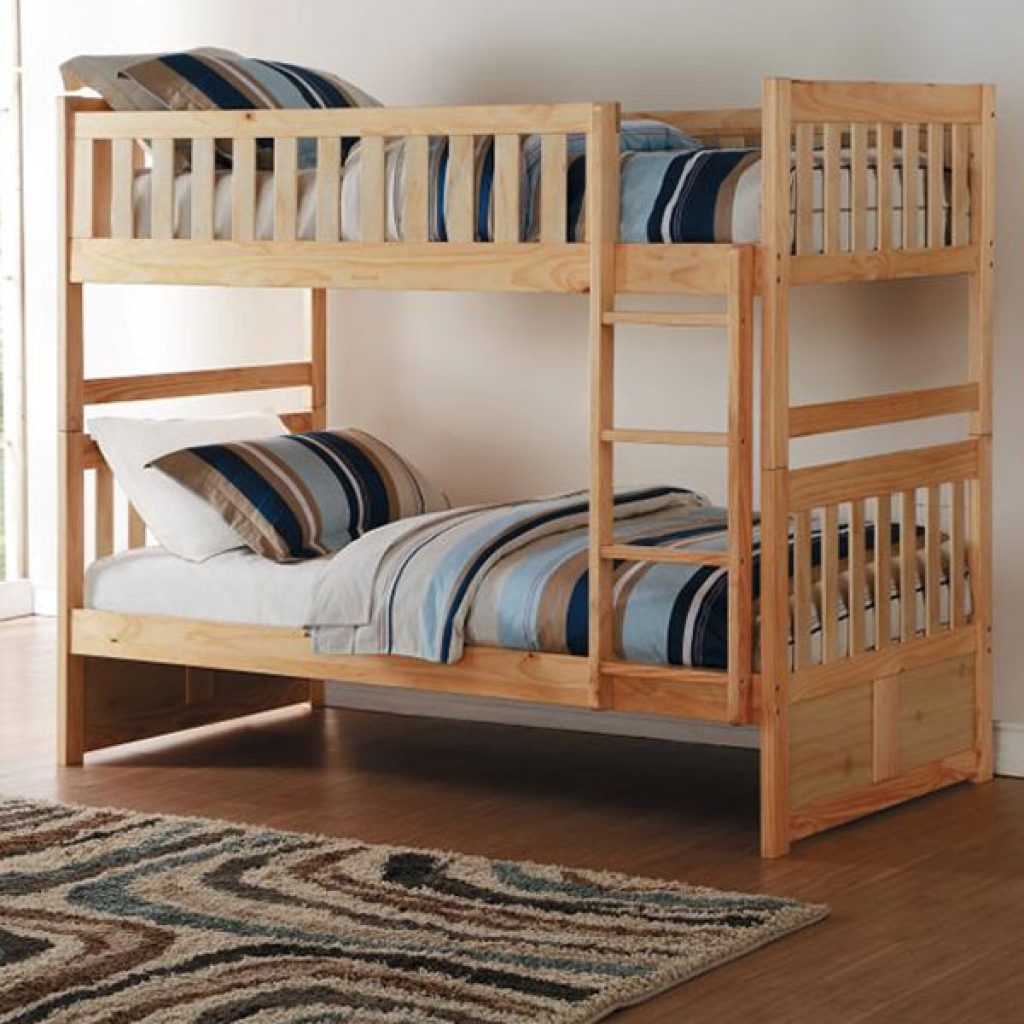 Oak Bunk Bed Collection - The Furniture Shack - Discount Furniture ...