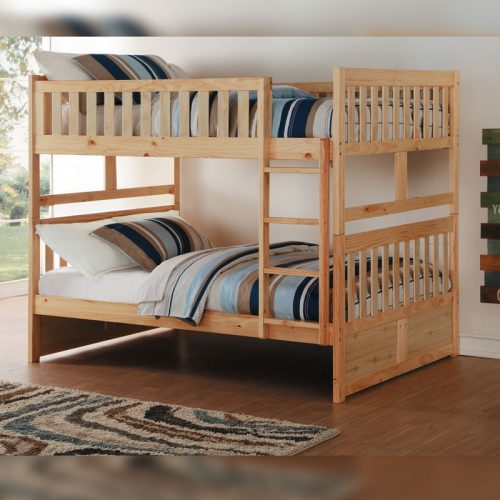 Oak Bunk Bed Collection - The Furniture Shack - Discount Furniture ...