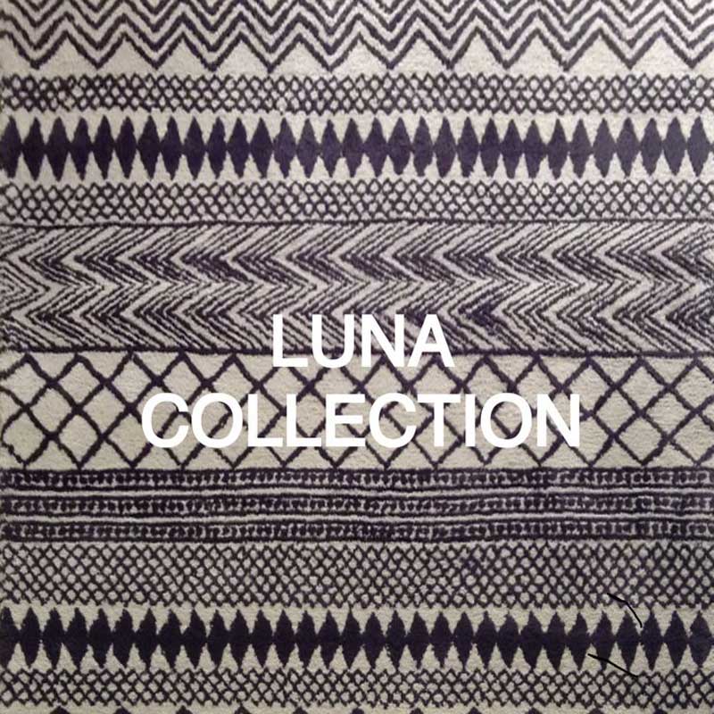 Luna Collection Modern Area Rugs