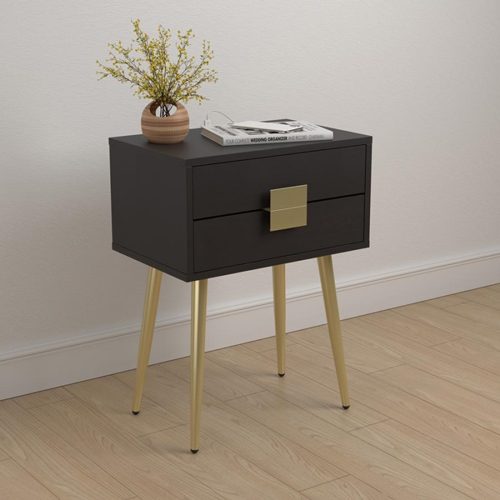 ﻿Glam USB Accent Table