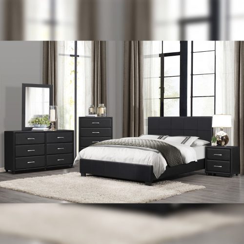 Lorenzi Bedroom Set - The Furniture Shack - Discount Furniture & Mattresses