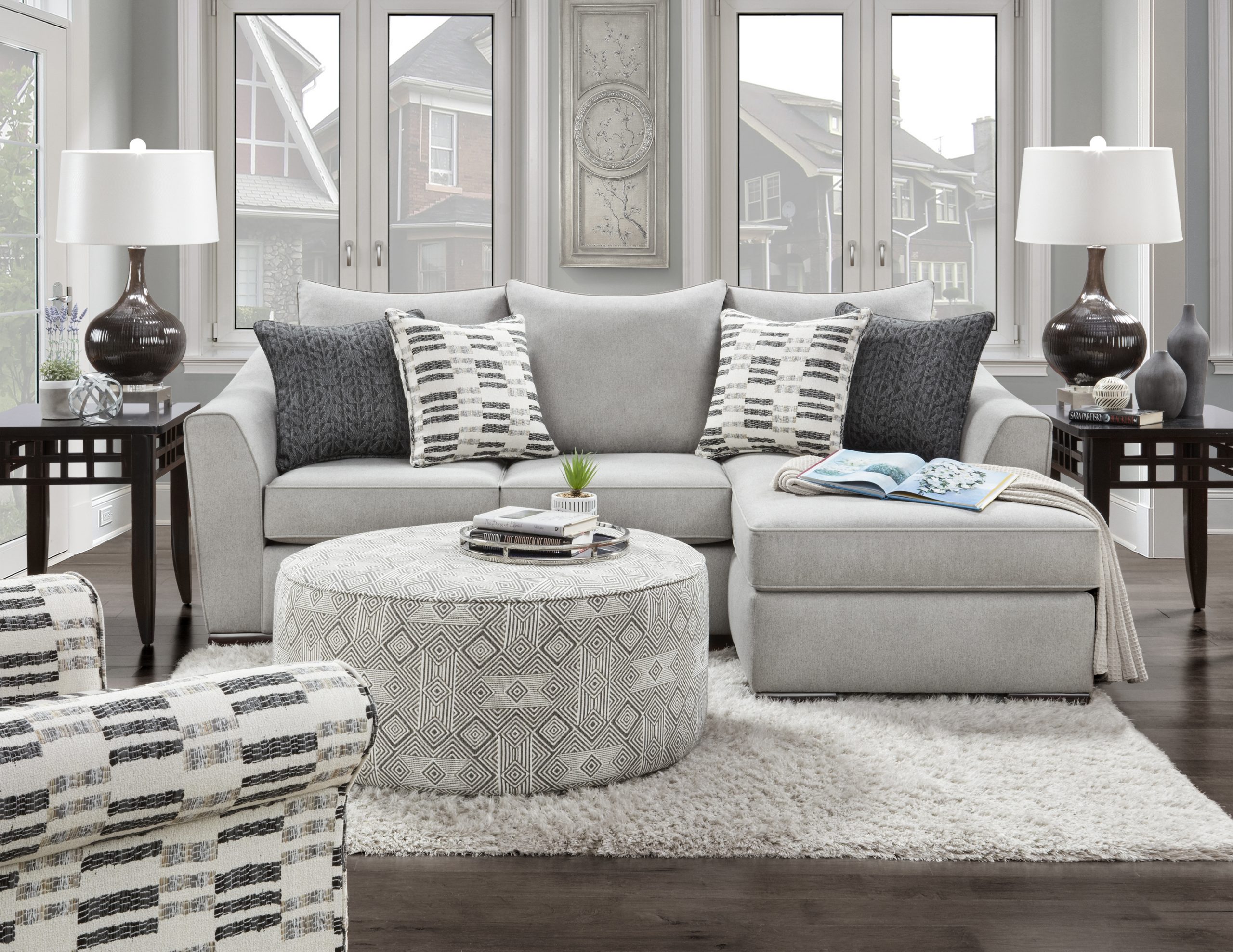 Popstitch Pebble Sofa Chaise
