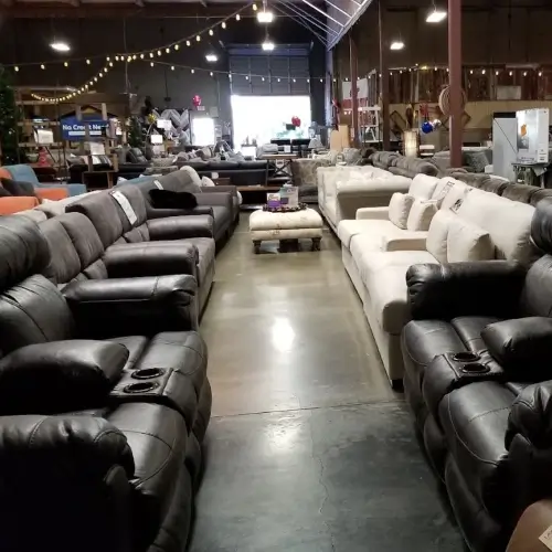 Discount furniture showroom at The Furniture Shack in Portland OR on Airport Way