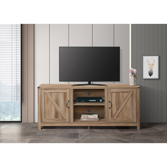 2053 Rustic Oak TV Stand