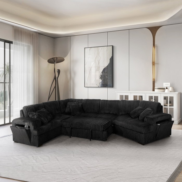 Aliyah Chocolate Sectional